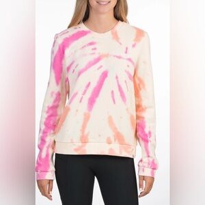 HURLEY All Over Tie Dye Sweatshirt size medium